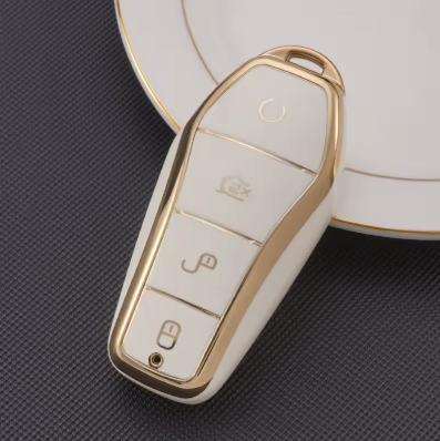 Etui TPU na Kluczyk BYD - Miękkie Silikonowe (4 przyciski)