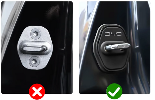 Osłony Zamków Drzwiowych BYD - Premium Silikon (4 szt.)