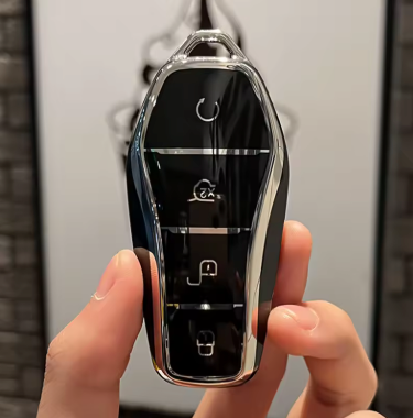 Etui TPU na Kluczyk BYD - Miękkie Silikonowe (4 przyciski)